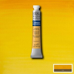 ? Акварель Winsor&Newton "Cotman" 8 мл Кадмий желтый