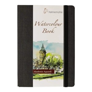 Альбом для акварели Hahnemuhle "Watercolour book" А5 30 л 200 г, целлюлоза 100%с/з, с резинкой