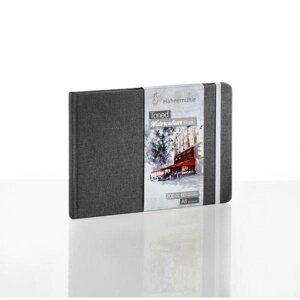 Альбом для акварели Hahnemuhle "Watercolour book" пейзаж А5 30 л 200 г, целлюлоза 100%с/з, серый