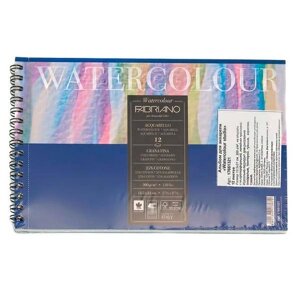 Альбом для акварели на спирали Fabriano "Watercolour" 13,5х21 см 12 л 300 г