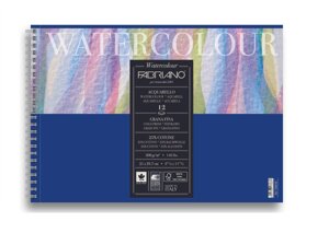 Альбом на спирали для акварели Fabriano "Watercolour Studio" 21x29,7 см 12 л 300 г