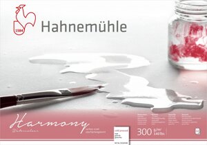 Альбом-склейка для акварели Hahnemuhle "Harmony" А4 12 л 300 г, 100 % целлюлоза, среднее зерно
