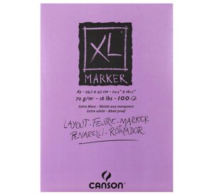 Альбом-склейка для маркеров Canson "XL" А3 100 л 70 г