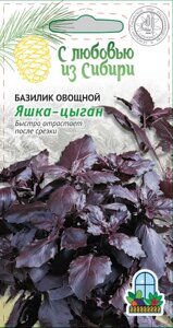 Базилик овощной Яшка-Цыган (Сибирская серия ) 0,3 гр цв. п.