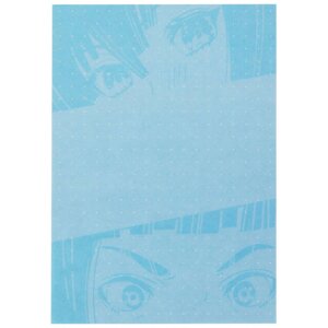 Блок для записей на склейке MESHU "Kawaii" 8,8*12,5 см, 100 л