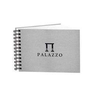Блокнот для эскизов Лилия Холдинг "PALAZZO" А4 60 л 200 г бумага рисовальная белая