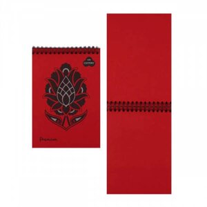 Блокнот для пастели Лилия Холдинг "Premium" А3 30 л на пружине (красный) Red"