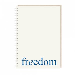 Блокнот "freedom"