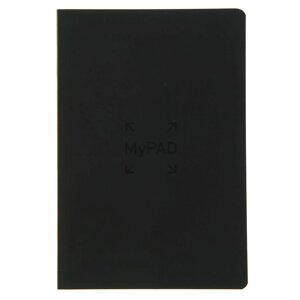 Блокнот в линейку Fabriano "MyPad" 20х13,5 см 48 л 85 г, обложка черная