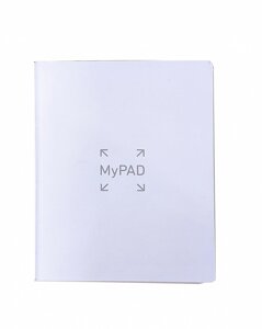 Блокнот в линейку Fabriano "MyPad" 24х18,5 см 48 л 85 г, обложка белая
