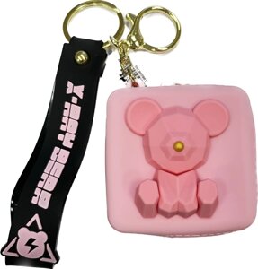 Брелок, кошелёк "Take mouse", pink