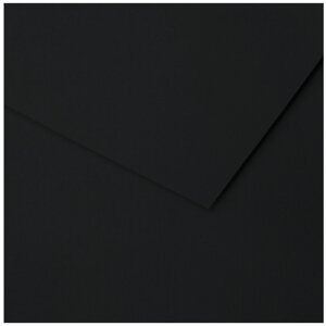 Бумага для пастели Clairefontaine "Ingres" 50x65 см, 130 г черный