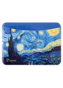 Чехол для карточек горизонтальный Винсент Ван Гог Звездная ночь