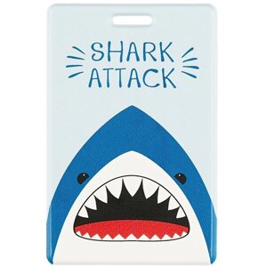 Чехол для карточек «Shark attack», 10 х 6.5 см