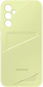 Чехол Samsung Card Slot Case A34 лайм