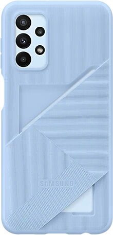 Чехол Samsung Card Slot Cover A23 голубой