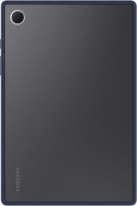 Чехол Samsung Clear Edge Cover Tab A8 прозрачный с темно-синей рамкой