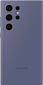 Чехол Samsung Silicone Case S24 Ultra фиолетовый