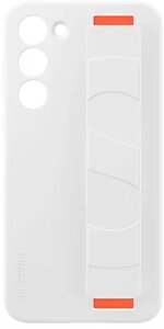 Чехол Samsung Silicone Grip Case S23+ Белый
