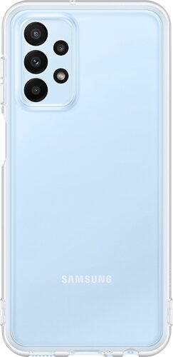 Чехол Samsung Soft Clear Cover A23 прозрачный