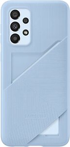 Чехол Samsung Soft Clear Cover A33 голубой