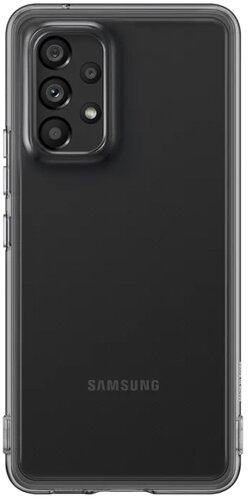 Чехол Samsung Soft Clear Cover A53 Черный