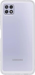 Чехол Samsung Soft Clear Cover для Galaxy A22 прозрачный