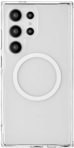 Чехол uBear Real Case для Galaxy S24 Ultra MagSafe, усиленный прозрачный