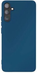 Чехол VLP Silicone Case для Galaxy A54, силикон темно-синий
