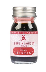 Чернила Herbin в банке 10 мл, Цвета Парижа Moulin Rouge Красный