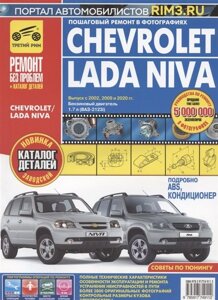 Chevrolet / Lada Niva. Выпуск с 2002, 2009 и 2020 гг. Бензиновый двигатель 1.7 л (ВАЗ-2123i). Руководство по эксплуатации, техническому обслуживанию и ремонту
