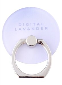 Держатель-кольцо для телефона Digital Lavender (металл) (коробка)
