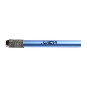 Держатель-удлинитель для карандаша металлический "FORMERO", цвет голубой металлик, d зажима - 7 мм