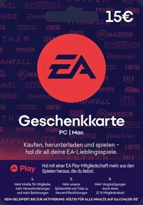 EA gift card 15 (для PC/EA play)