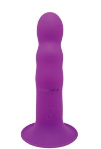 Фаллоимитатор Adrien Lastic Hitsens 3 с вибрацией и изменением формы 18.2 см, фиолетовый