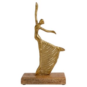 Фигурка Van Manen Dancing Lady L champagne