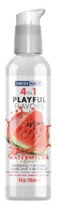 Гель 4 в 1 Swiss Navy Playful Flavors Арбуз на водной основе, 118 мл