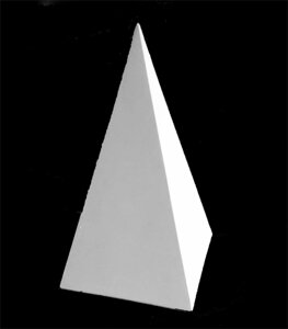 Гипс Пирамида четырехгранная