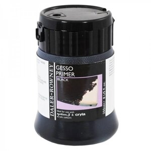 Грунт Gesso Daler-Rowney 250 мл черный