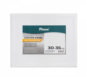 Холст на картоне Pinax 30х35 см 280 г, 100% Хлопок