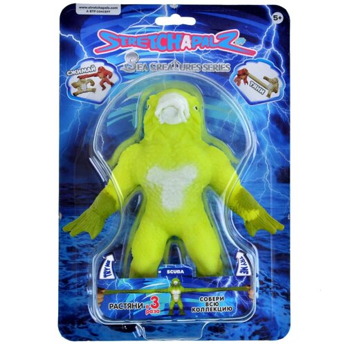 Игрушка-тянучка Stretchapalz Sea Creatures Series: Scuba