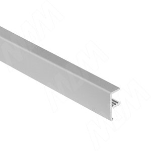 INTEGRO Профиль окантовочный врезной, для плиты 18 мм, 20х9х8, серебро (анод), L-6000 (IN01104A)
