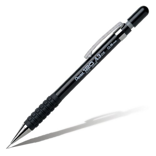 Карандаш механический Pentel "120 A3" 0,5 мм, корпус черный