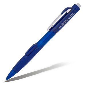 Карандаш механический Pentel "CLICK-Twist-Erase" 0,5 мм, с боковой кнопкой, синий корпус