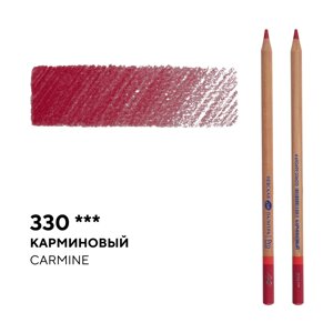Карандаш профессиональный цветной "Мастер-класс"330, карминовый