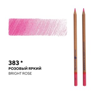 Карандаш профессиональный цветной "Мастер-класс"383, розовый яркий