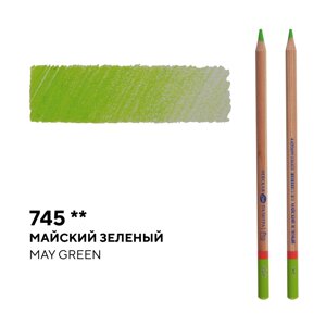 Карандаш профессиональный цветной "Мастер-класс"745, майский зеленый