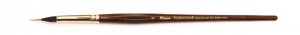 Кисть белка микс/имитация колонка №6 лайнер с резервуаром Pinax "Poseidon 812" короткая ручка
