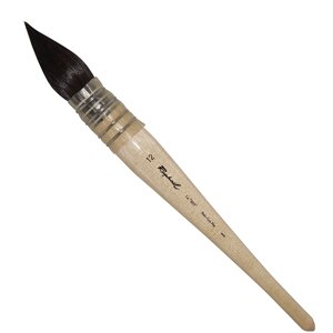 Кисть белка №12 круглая Sennelier "Raphael" короткая ручка, лакированная