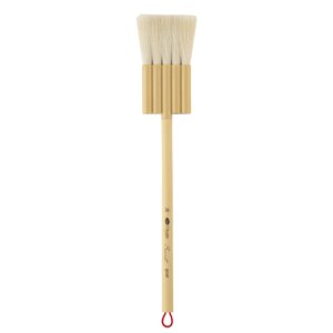 Кисть из козы "Сонет", трубчатый флейц, 5 линий, бамбуковая ручка,36 (36 мм)